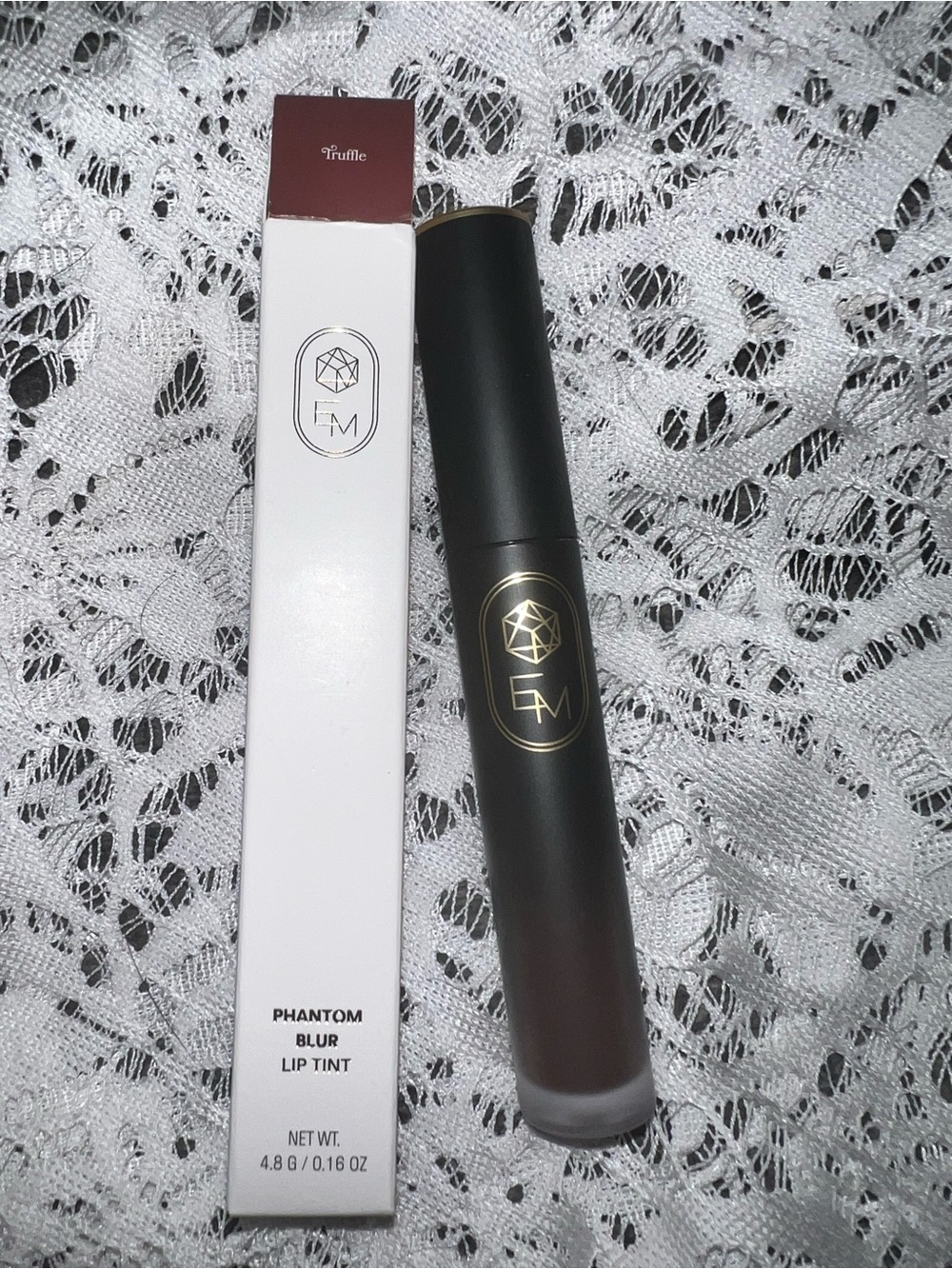 EM cosmetics lip tint in shade Truffle BNIB
